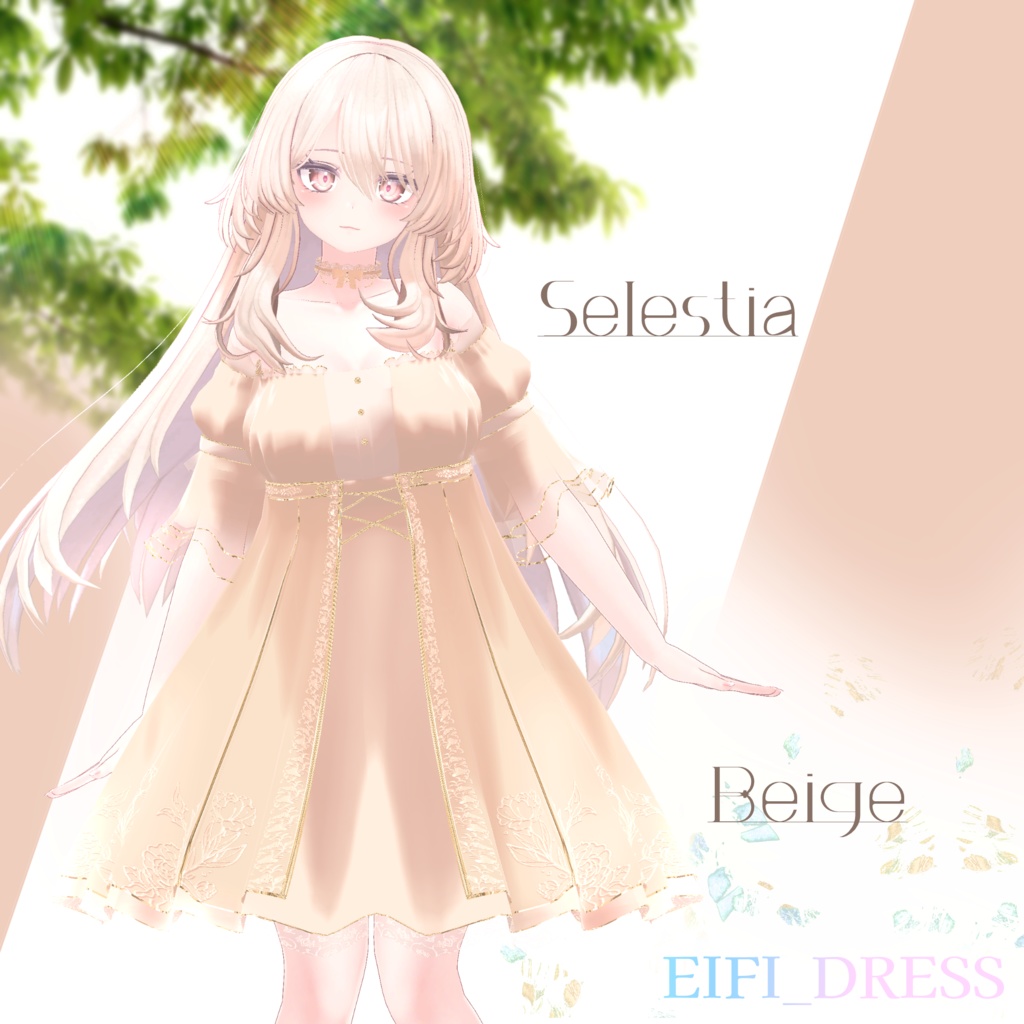 Elfi_Dress 『3Dモデル』