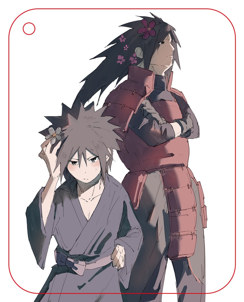 アクリルキーホルダー（マダラ）