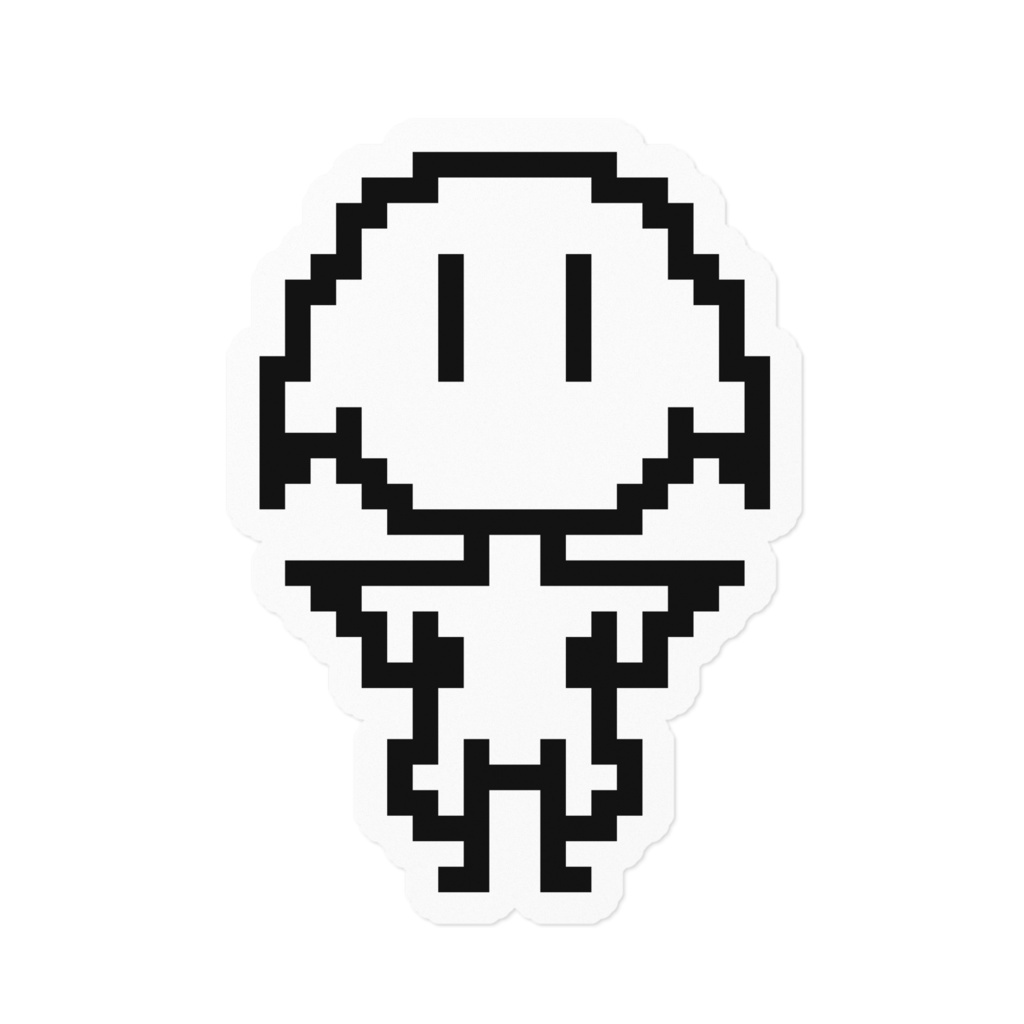 [ピコピコ] 鬼天使「０番目」のステッカー