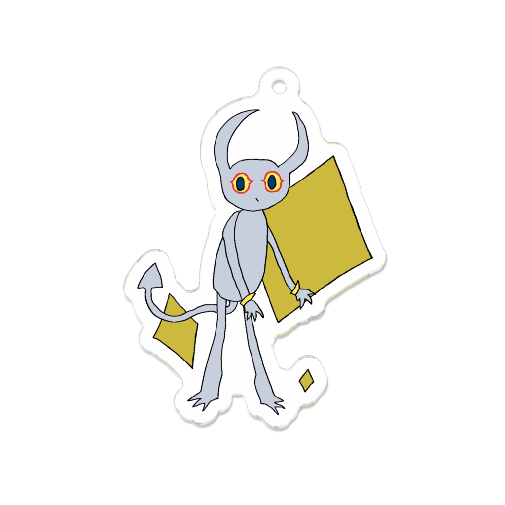 [ぶらぶら] セコンダリーのアクリルキーホルダー