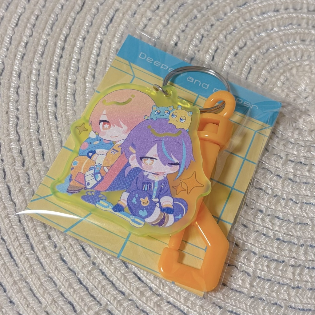 ディパディパアクリルキーホルダー
