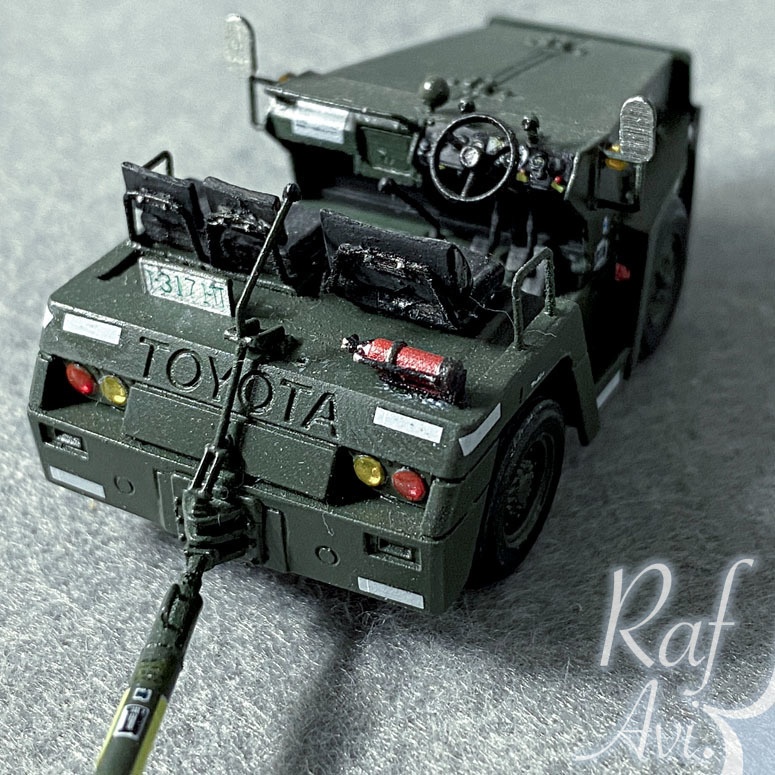 《723》1/72 3tけん引車(F-4EJ改用けん引棒付属)