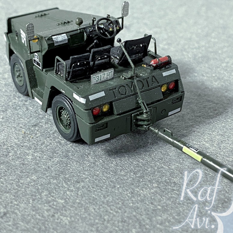 《723》1/72 3tけん引車(F-4EJ改用けん引棒付属)