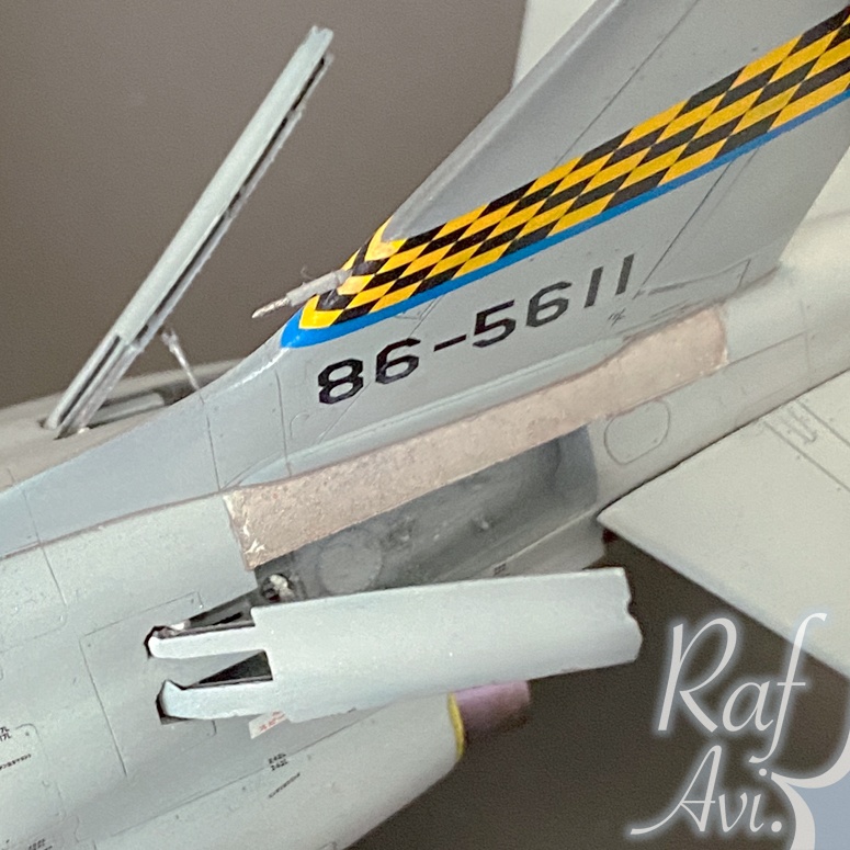《487》1/48 T-4用エアブレーキ