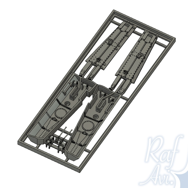 《487》1/48 T-4用エアブレーキ