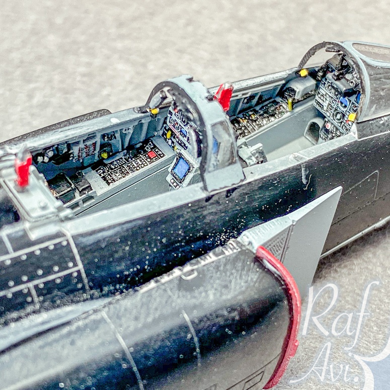 《724》1/72 F-4EJ改ファントムⅡ コクピットディテールキット(ハセガワF-4EJ改 1機分)