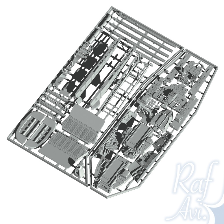 《724》1/72 F-4EJ改ファントムⅡ コクピットディテールキット(ハセガワF-4EJ改 1機分)
