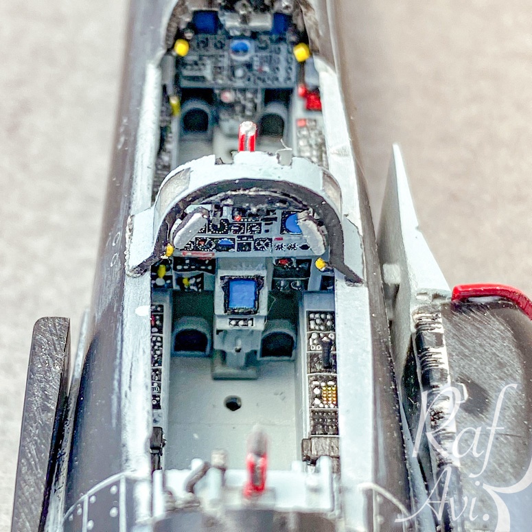 《724》1/72 F-4EJ改ファントムⅡ コクピットディテールキット(ハセガワF-4EJ改 1機分)