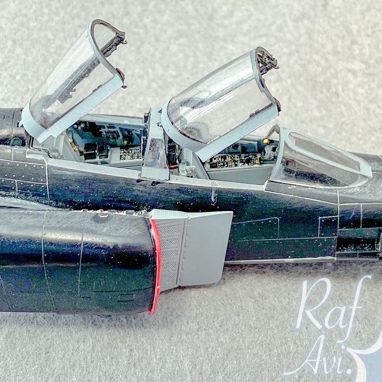 《724》1/72 F-4EJ改ファントムⅡ コクピットディテールキット(ハセガワF-4EJ改 1機分)