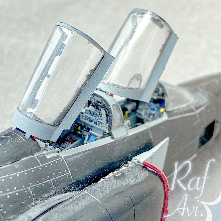 《724》1/72 F-4EJ改ファントムⅡ コクピットディテールキット(ハセガワF-4EJ改 1機分)