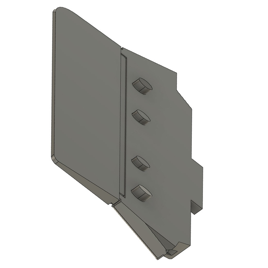 《729》1/72 F-4 インテークベーン 1機分(ハセガワ)