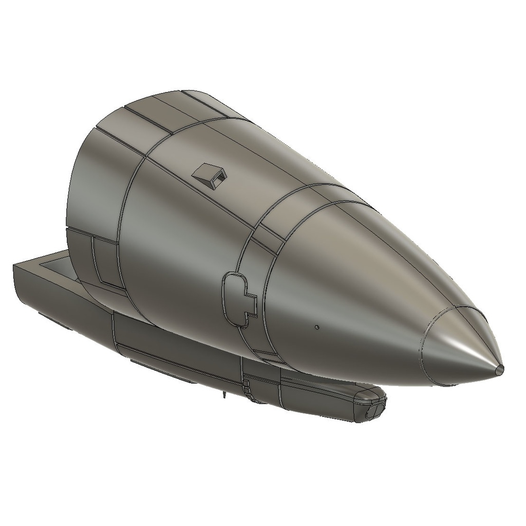 《7210》1/72 F-4EJ 301号機 ノーズコーン(ハセガワ)