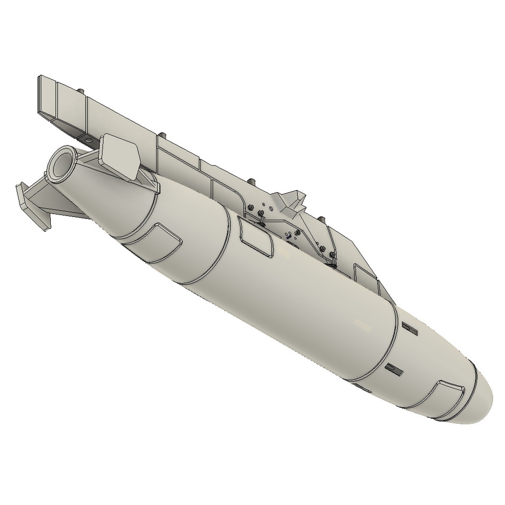 《728》1/72 F-4EJ 301号機用 集じんポッド(通常版)