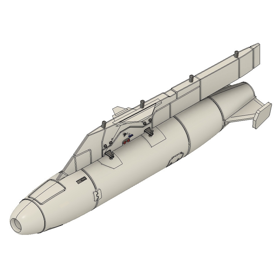 《728》1/72 F-4EJ 301号機用 集じんポッド(通常版)