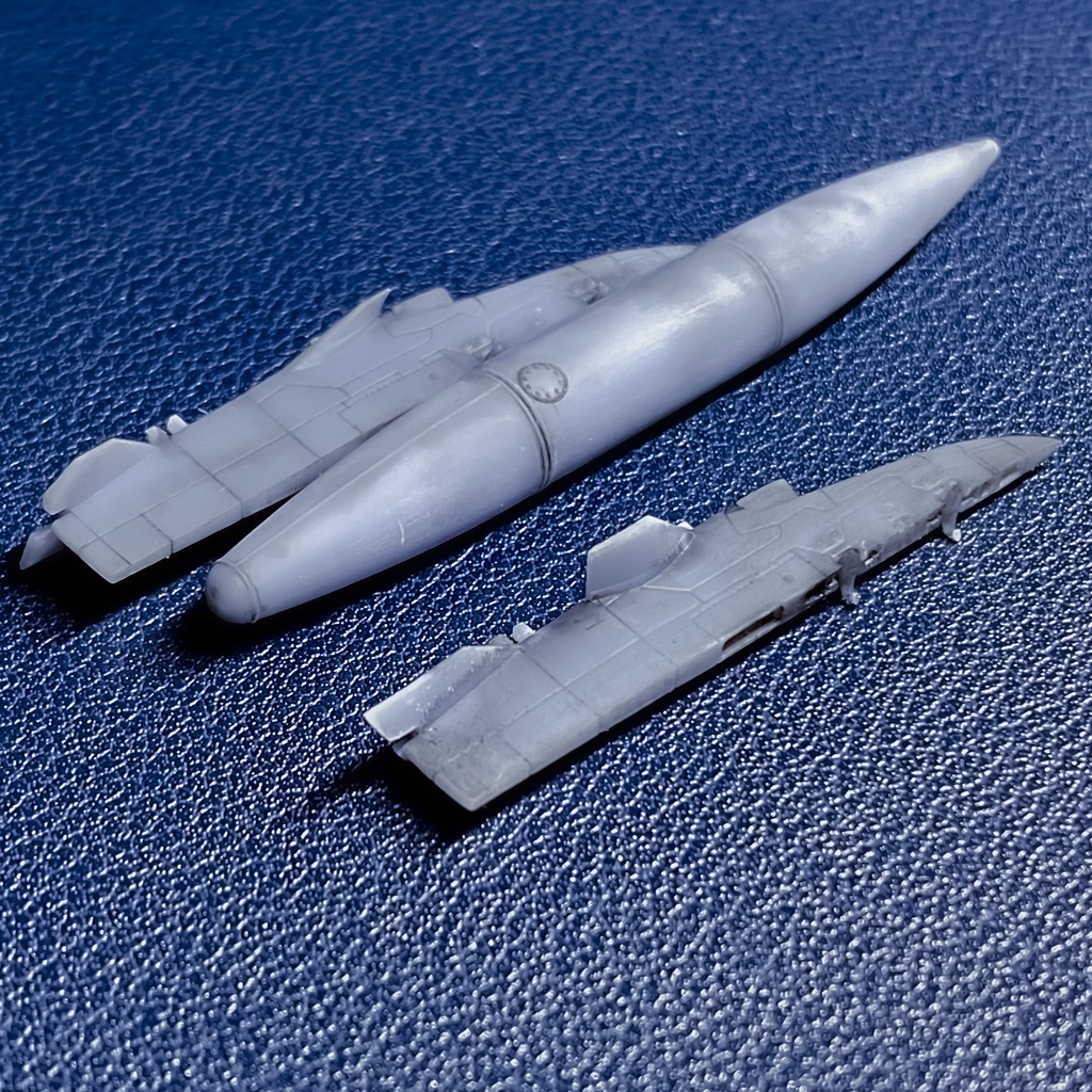 《7213》1/72 F-4EJ 301号機用トラベルポッド(ハセガワ/ファインモールド)