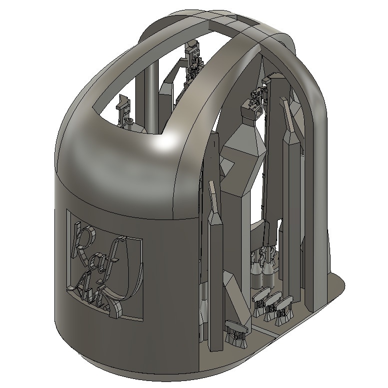 《7216》1/72 RF-4EファントムⅡ キャノピーフレーム KS-127A搭載機(901,903号機)用(ハセガワRF-4E)