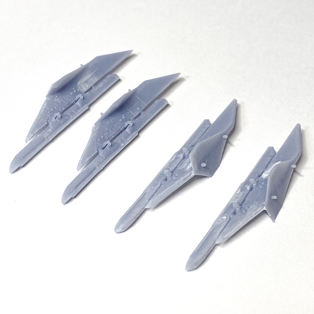 《7220》1/72 F-2 内舷パイロン+レイルランチャ
