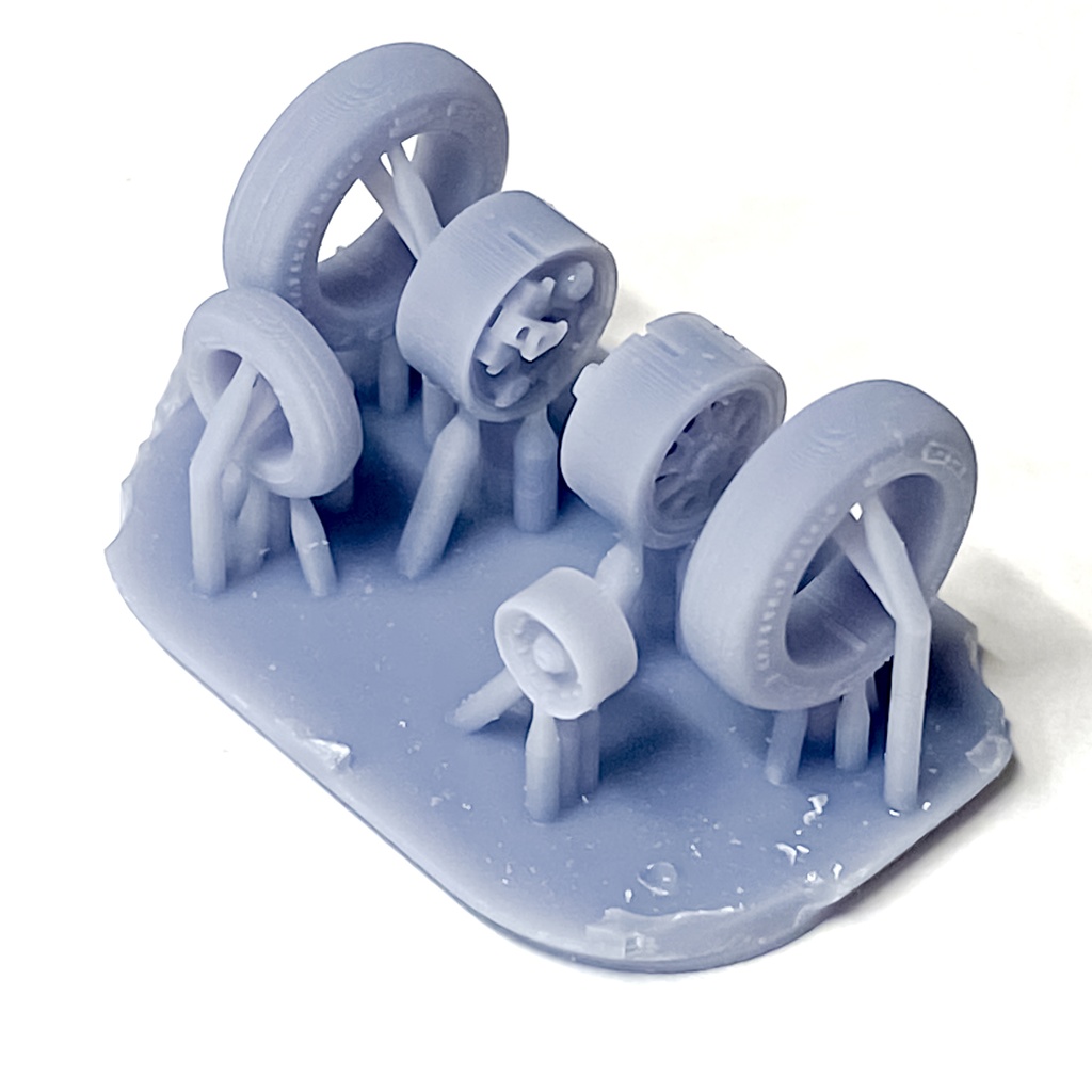 《7222》1/72 F-2 タイア+ホイール