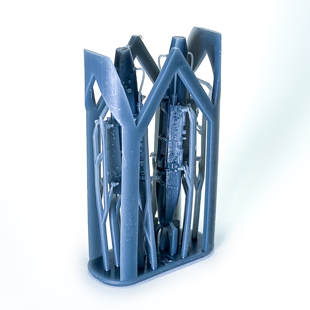 《4833》1/48 TER-9A トリプルエジェクターラック(2個セット)