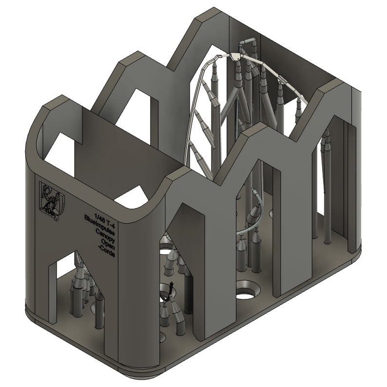 《4858》T-4 キャノピーオープンセット(ブルーインパルス仕様
