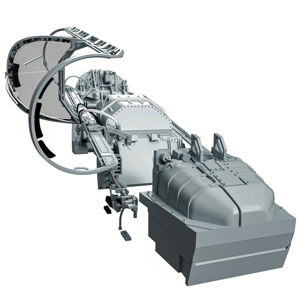 《4858》T-4 キャノピーオープンセット(ブルーインパルス仕様