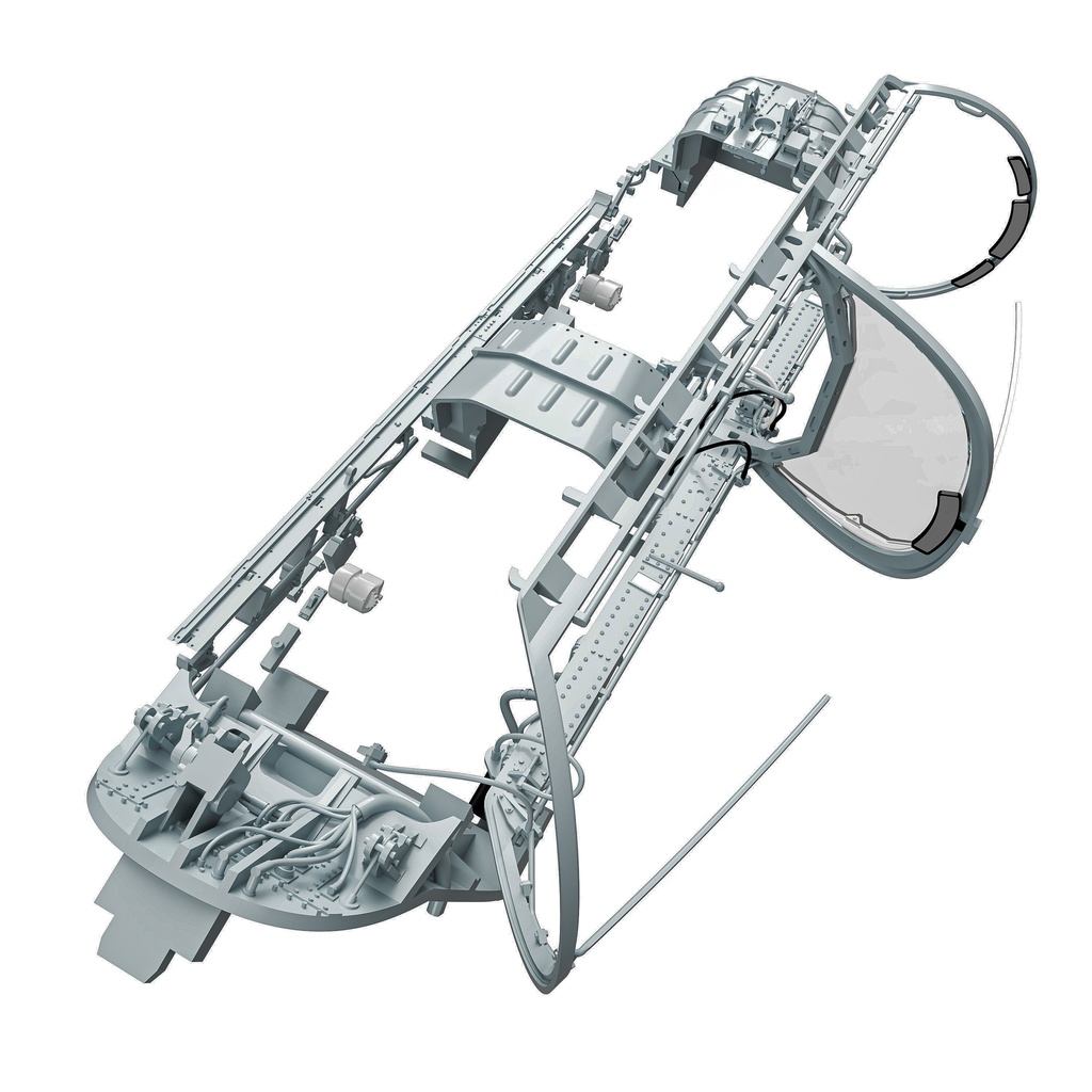 《4858》T-4 キャノピーオープンセット(ブルーインパルス仕様