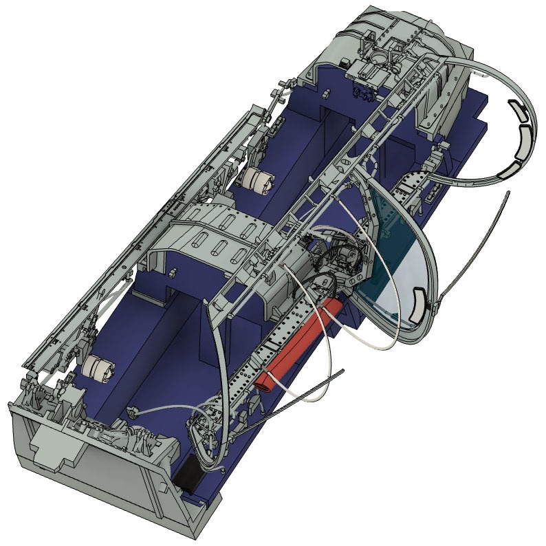 《4859》T-4 キャノピーオープンセット(通常運用仕様