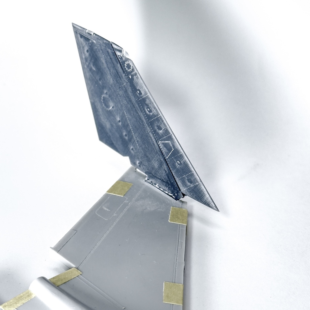 《4860》F-8Eクルセイダー 外翼(折り畳み