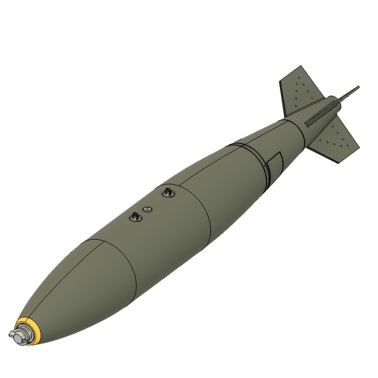 《4864》Mk.84 2,000ポンド汎用爆弾