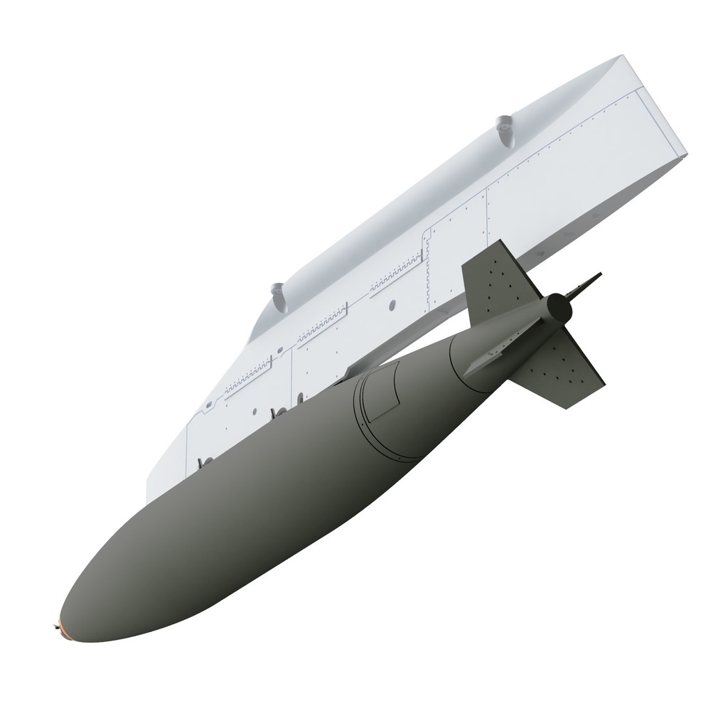 《4865》F-8クルセイダー ウイングパイロン