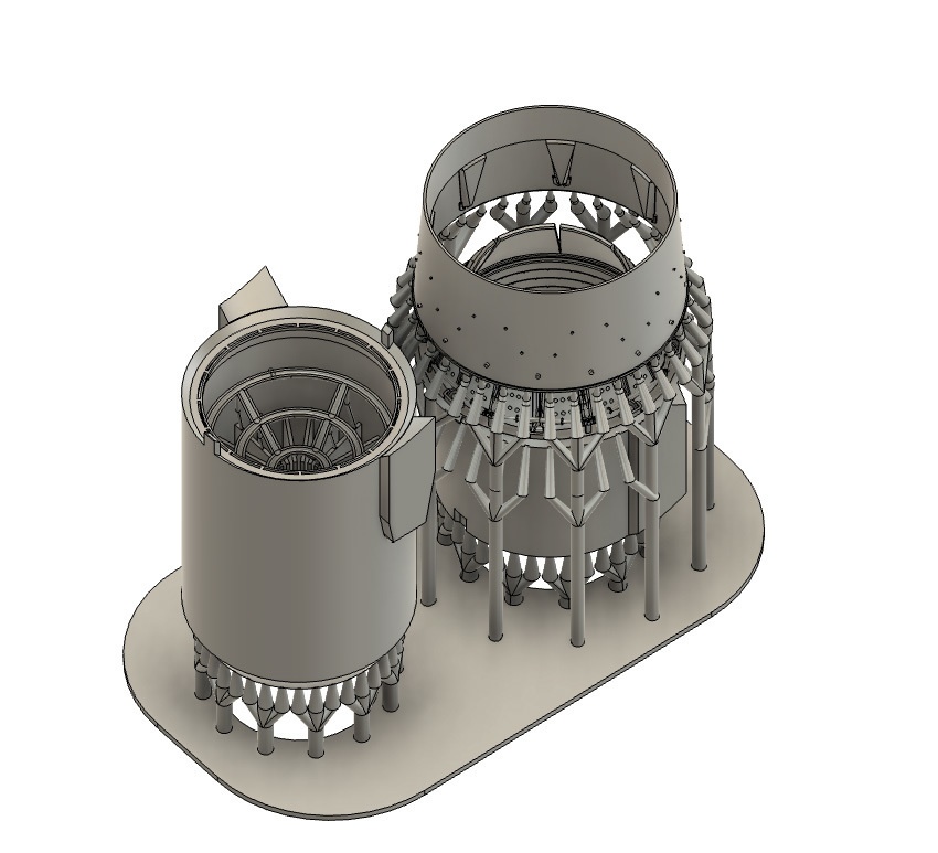 《4866》F-8エンジンノズル