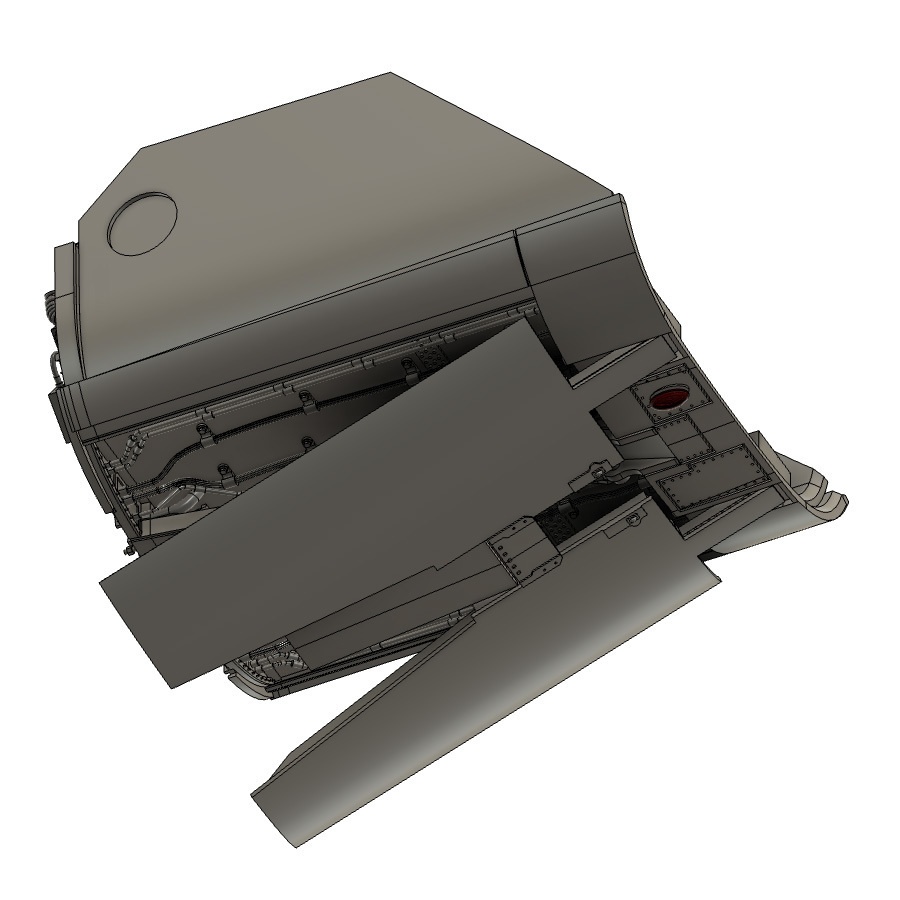 《4868》 F-8E/J スピードブレーキ