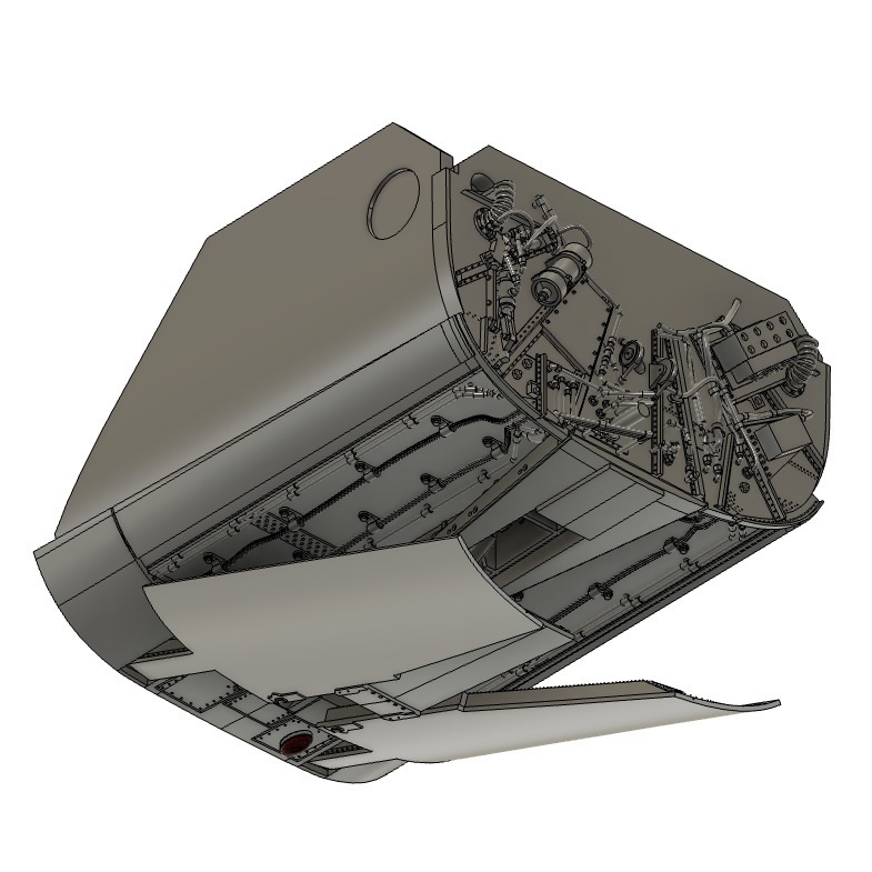 《4868》 F-8E/J スピードブレーキ