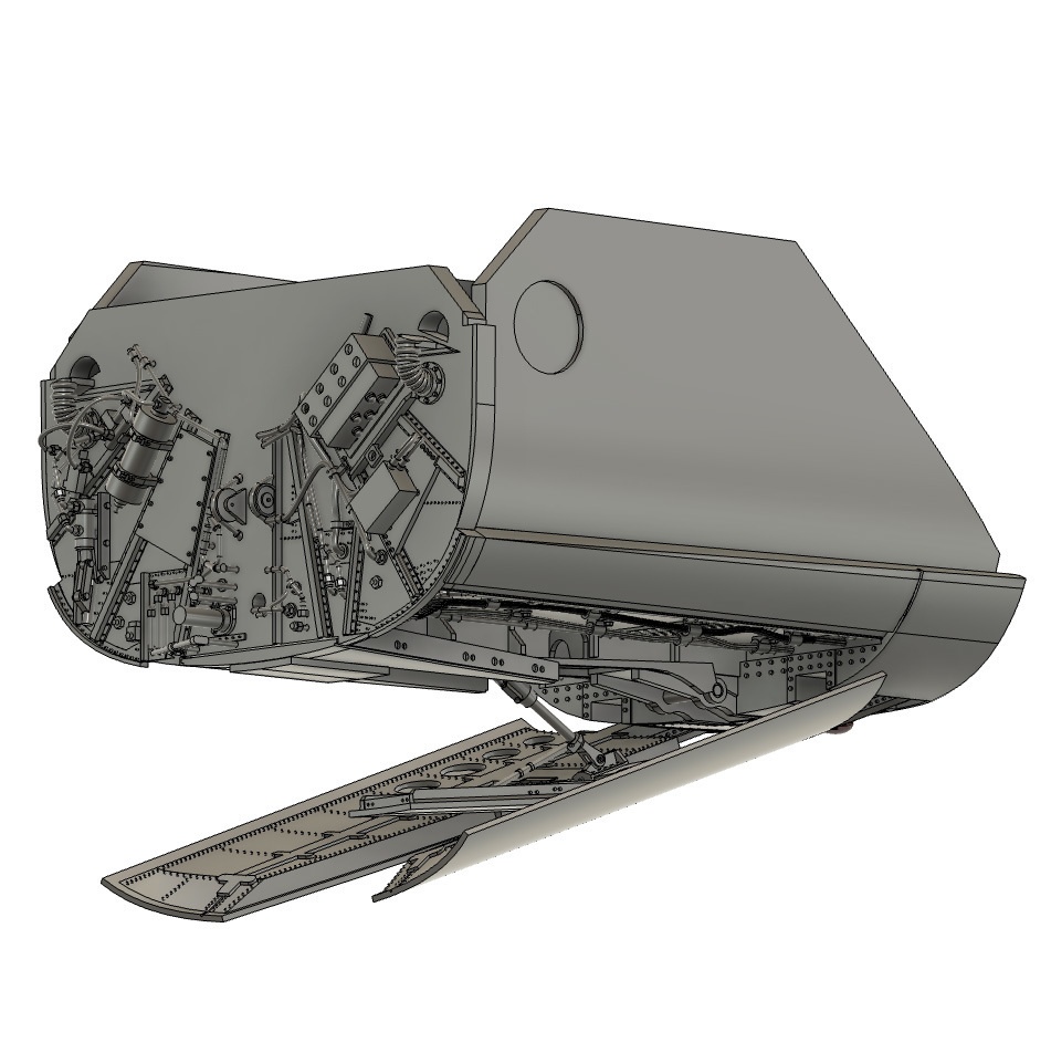 《4868》 F-8E/J スピードブレーキ