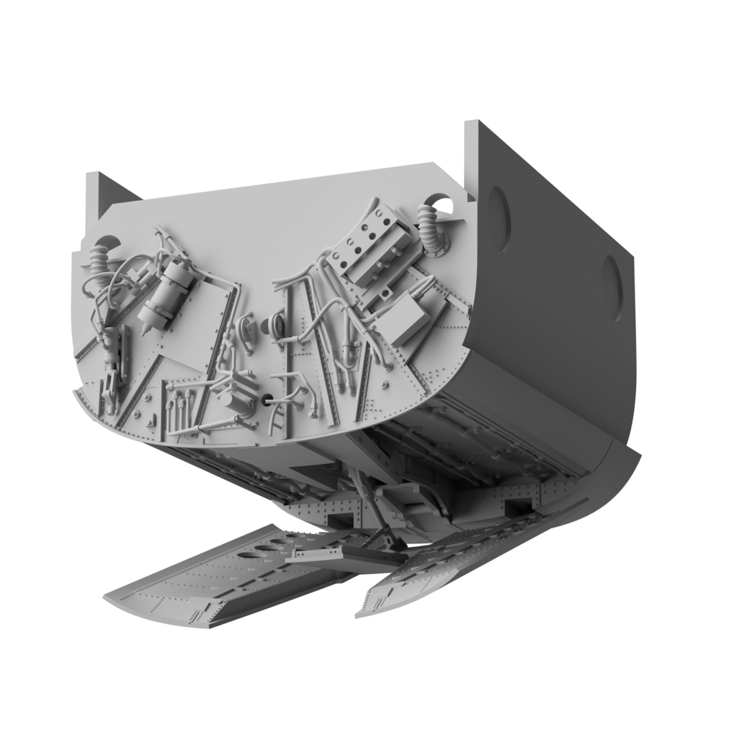 《4868》 F-8E/J スピードブレーキ