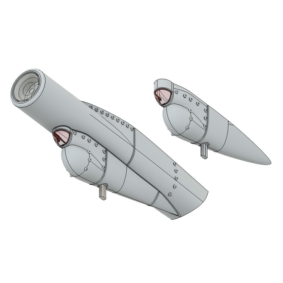 《7243》F-14Aコンバージョンキット(タミヤF-14D用