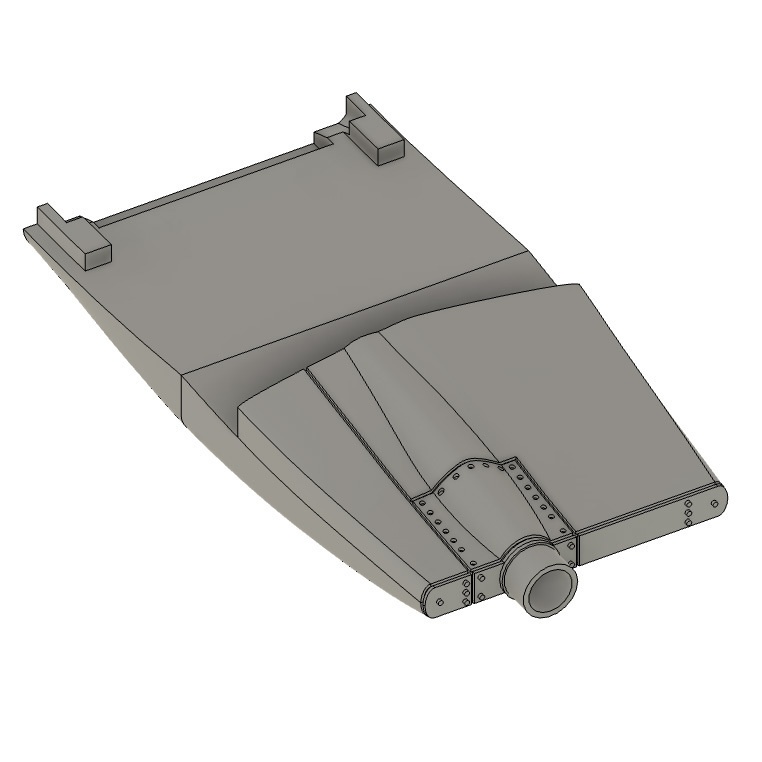 《7243》F-14Aコンバージョンキット(タミヤF-14D用