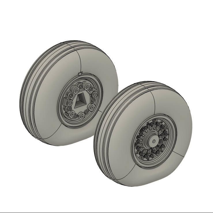 《7243》F-14Aコンバージョンキット(タミヤF-14D用