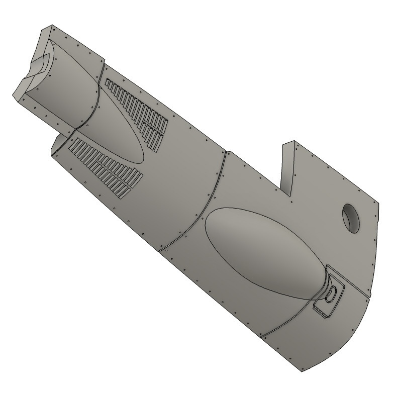 《7243》F-14Aコンバージョンキット(タミヤF-14D用