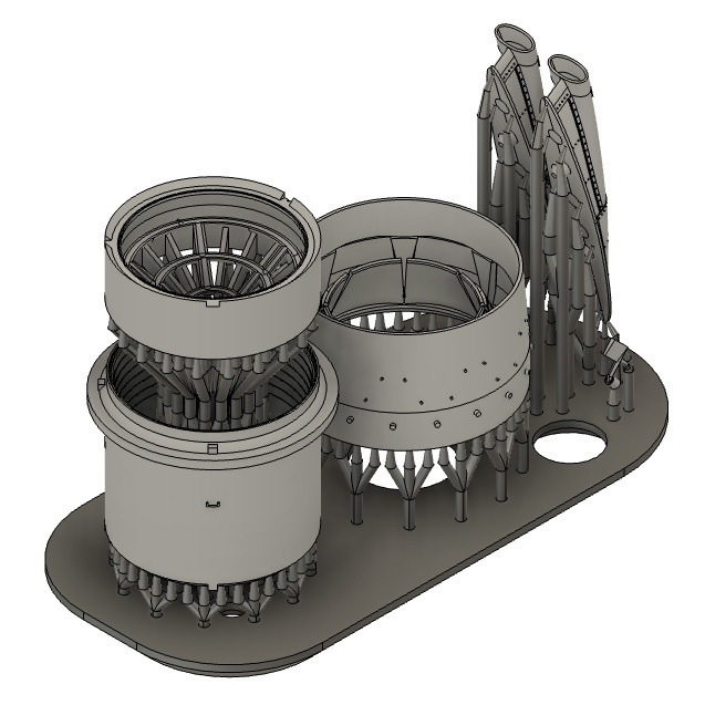 《7241》 F-8E/Jエンジンセット