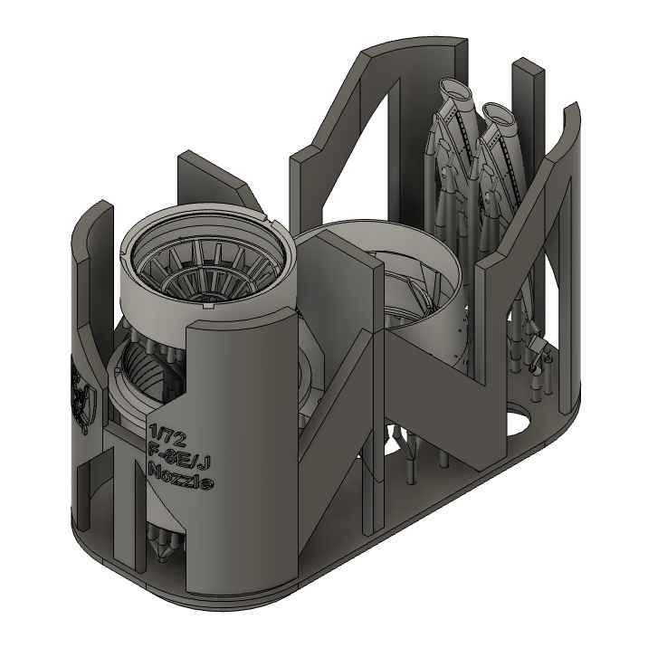 《7241》 F-8E/Jエンジンセット