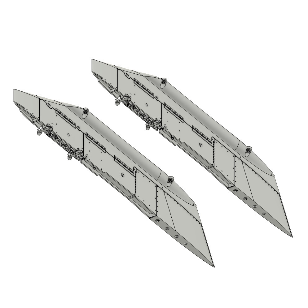 《7242》 F-8クルセイダー パイロン