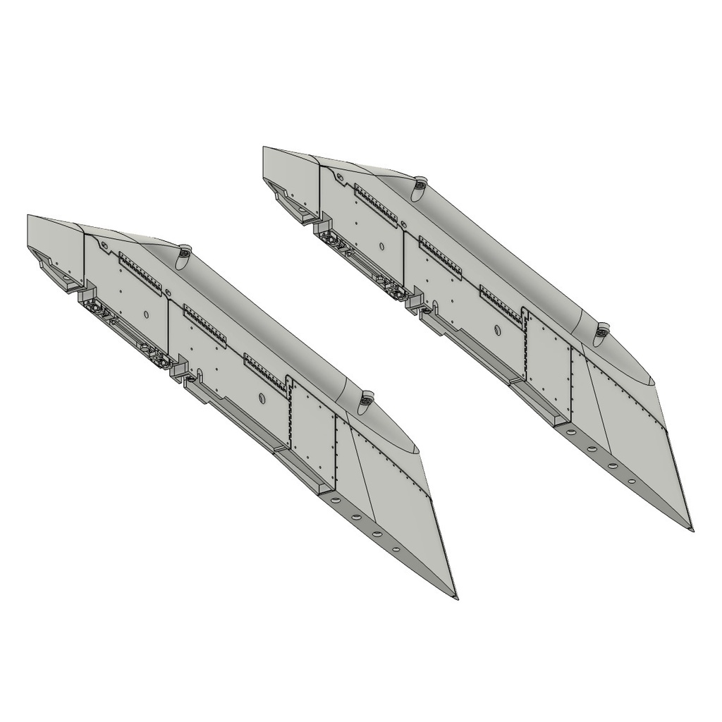 《7242》 F-8クルセイダー パイロン