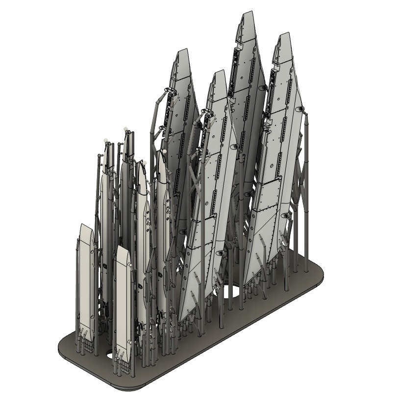 《7242》 F-8クルセイダー パイロン