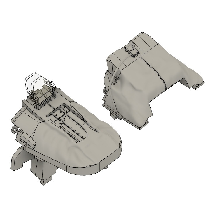 《7244》F-14Bコンバージョンキット(タミヤF-14D用