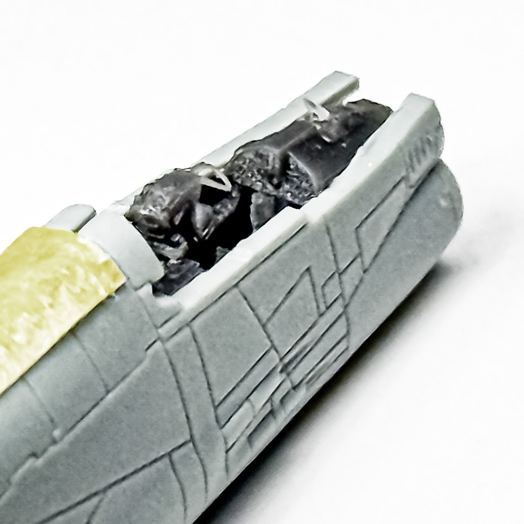 14402 F-8Eコクピット・ノズルセット(F-8E・モデルアート用