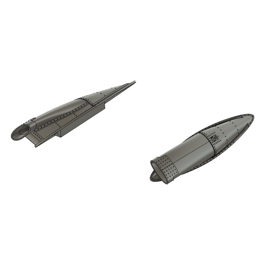 ≪14403≫ F-8Eスピードブレーキセット(F-8E・モデルアート用