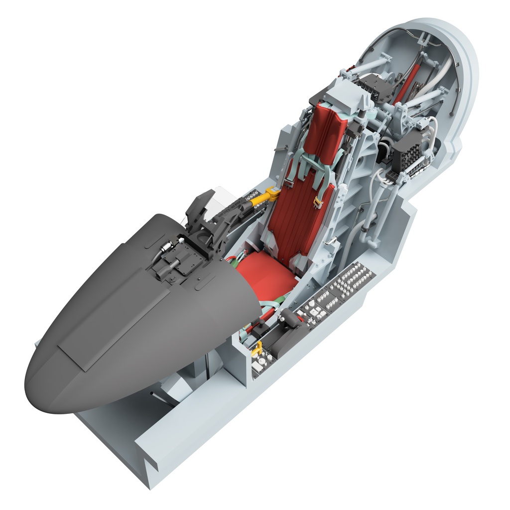 《4872》F-20 タイガーシャーク コクピット(フリーダムモデルキット(ハセガワ)用