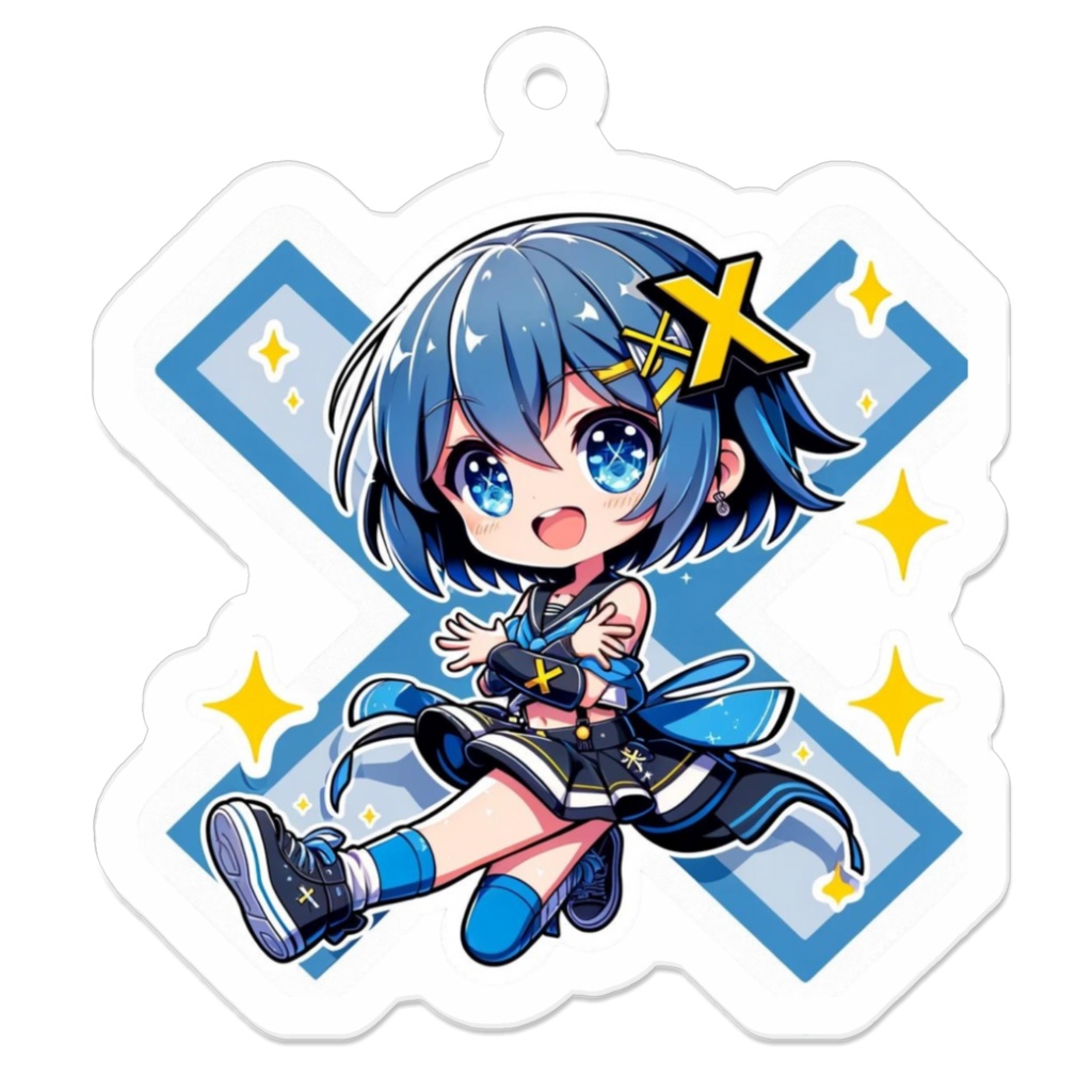 Xオタクちゃんアクリルキーホルダー