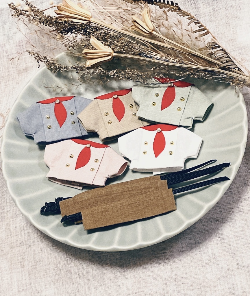 10cm ぬい服 パティシエ服